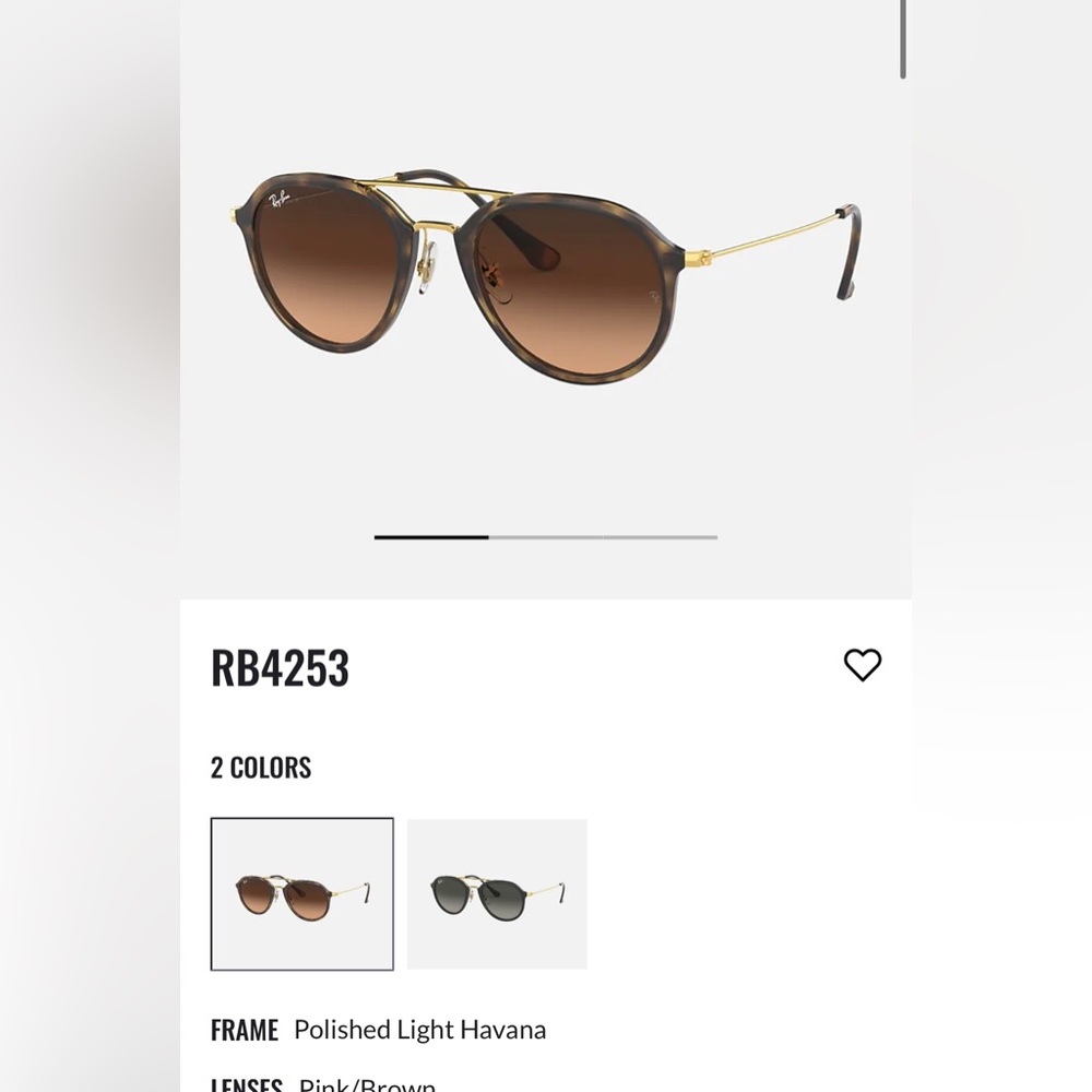 Rayban Tortoise Avaiators [Style RB4253]